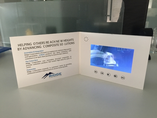 Good price Innovative marketing & communication solutions 7inch tft screen video brochure video mailer for company introduction online