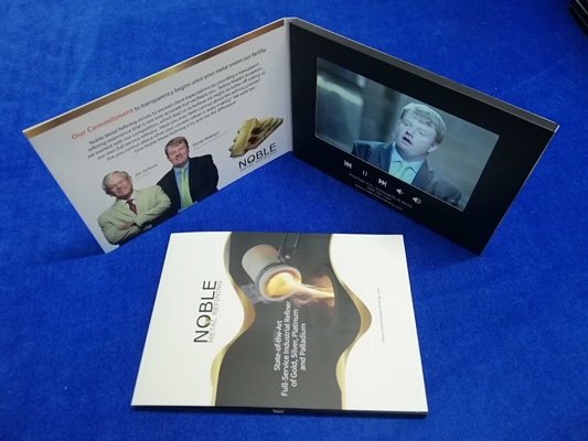 Good price Custom 2.4 Inch Video Greeting Card 4.3 Inch Video Brochure Lcd online