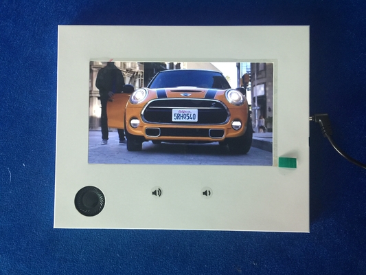 Good price 7 Inch LCD Video POP Display Paper Card Digital Signage Witn Button Control online