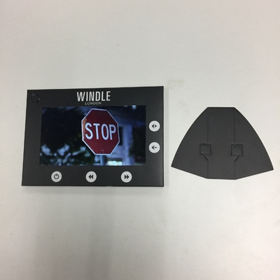 Good price Paper High Impact LCD Video Brochure With Paper Holder Custom Design online