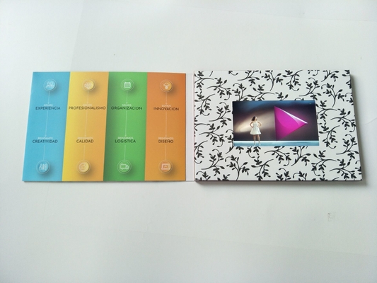 Giá tốt. Quảng cáo kinh doanh LCD Video Brochure IPS TFT Screen A5 Book Size trực tuyến