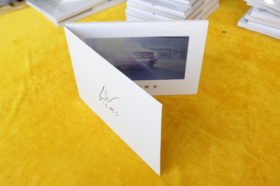 Good price Customizable White Digital Video Greeting Card 10 Inch For Wedding online