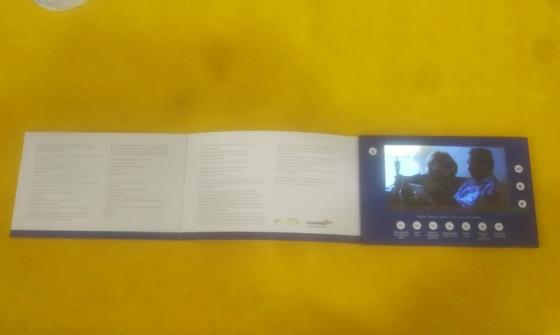 Good price 7 Inch Advertising Digital Video Book With 350mAh-2000mAh Li-Ion Battery online