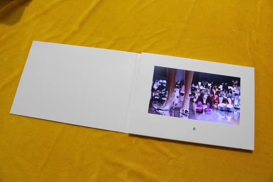Good price Thin Paper A4 Size Custom Video Greeting Cards Video Brochure Book online