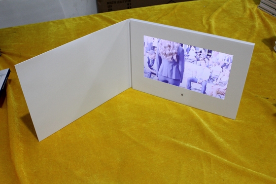 Good price Thin Greeting Card With Video Screen Promotional A4 Size With On Off Button online