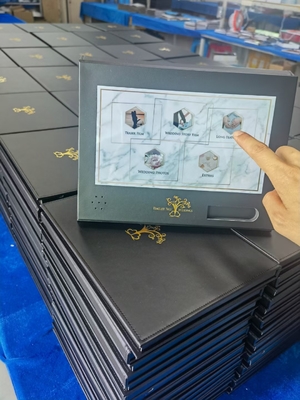 Good price 10 Inch Digital Video Book For Wedding CE/ROHS Certification online